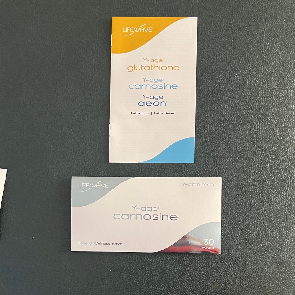 Life Wave Y Age Carnosine Patches, brand new, sealed, expires 8/2026